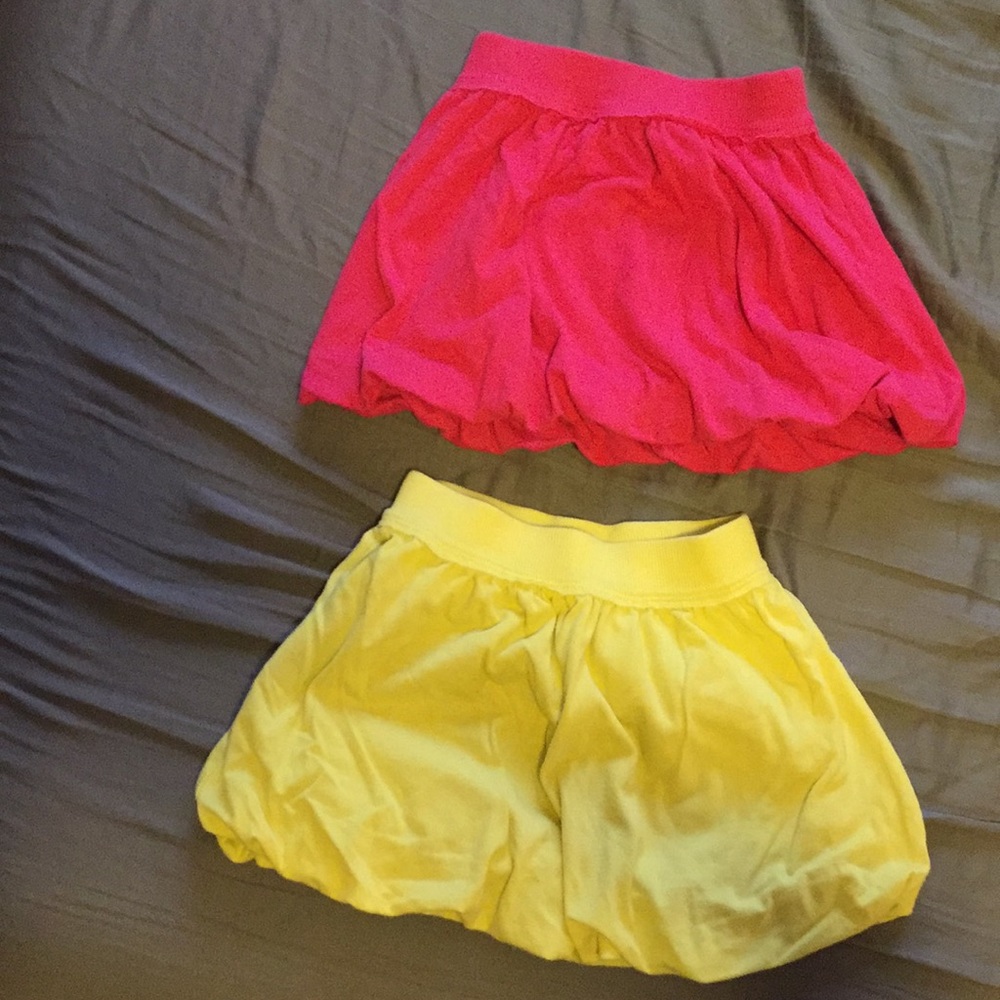 Bubble skirts